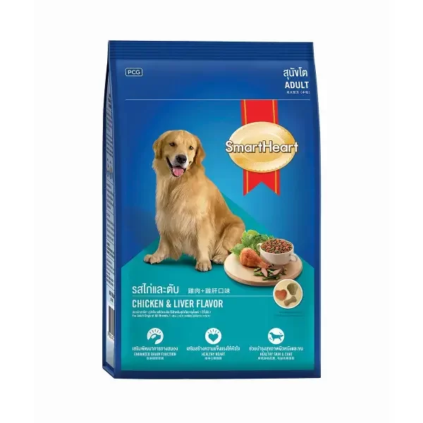 SmartHeart Chicken and Liver Adult Dry Dog Food