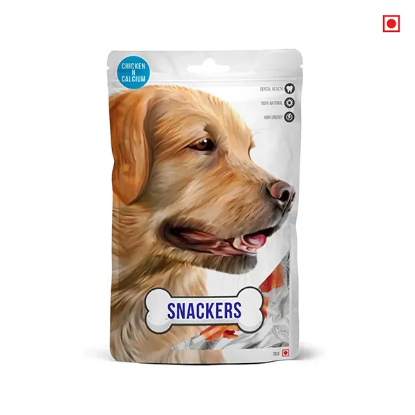Snackers Chicken & Calcium Dog Treat
